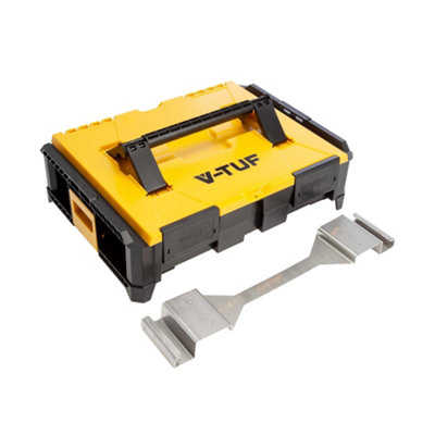 V-TUF Stackpack Modular Tool Box Yellow/Black (142mm x 464mm x 335mm)