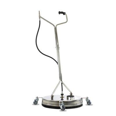 V-TUF SURFACE CLEANER - tufTURBOX 533mm (21") STAINLESS STEEL - New Soft Grip tufGUN MSQ M INLET - 51mm Extraction Port- H1.008TT - 3