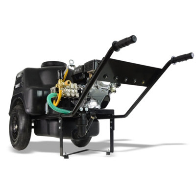 V-TUF TORRENT 2H Industrial 5.5HP Petrol 150L Barrow Bowser Pressure Washer 150BAR 13 Litres per minute - HONDA GX160