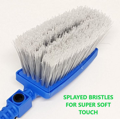 V-TUF tufBRUSH SOFT BRISTLE WHEEL BRUSH - WATER FED