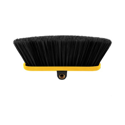 V-TUF tufBRUSH600 SOFT BRISTLE CAR WASH BRUSH BLACK  300mm CLEANING WIDTH 9CM - 1/4" F INLET - 3