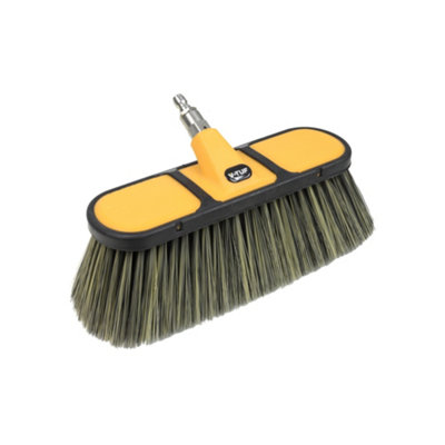 V-TUF tufBRUSH900 SOFT BRISTLE  PRO CAR WASH BRUSH 300mm WIDTH - Smart Foam Attachment - SSQ INLET