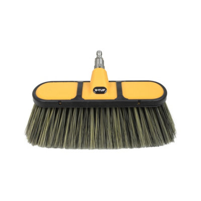 V-TUF tufBRUSH900 SOFT BRISTLE  PRO CAR WASH BRUSH 300mm WIDTH - Smart Foam Attachment - SSQ INLET