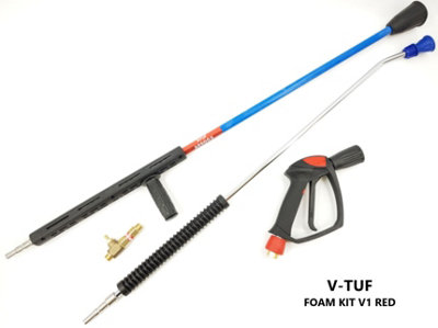 V -TUF tufFOAM and tufGUN KIT BLUE OPTI V2 - MSQ fittings