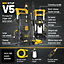 V-TUF V5 110v X2 Tough DIY Site Electric Pressure Washer - 2175psi, 150Bar, 6L/min - 8 m HI-VIS HOSE & 5m CABLE