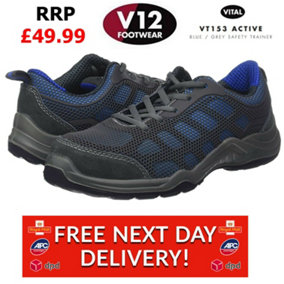 V12 Active VT153 Lightweight Breathable Safety Trainers