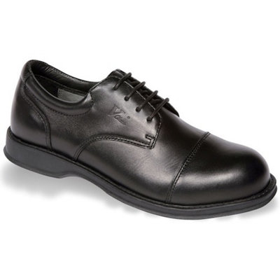 V12 VC101 Envoy Black Executive Oxford Shoe EN20345:2011-S1 Size 10