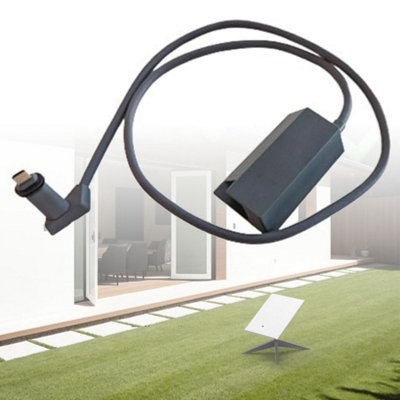 V2 Ethernet Adapter Satellite USB Internet Powerline Kit with Rectangle Dish Antenna