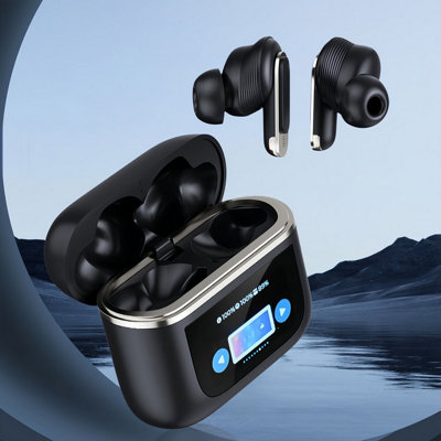 V8 Color Screen Touch Earphones In-Ear Wireless Bluetooth Earphones ...