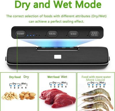 Vacuum Sealing Machine Kitchen Fresh Keeping Household, Dry and Wet ...