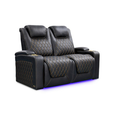 Valencia Oslo Ultimate Luxury Edition Home Theater Seating Row of 2 ...