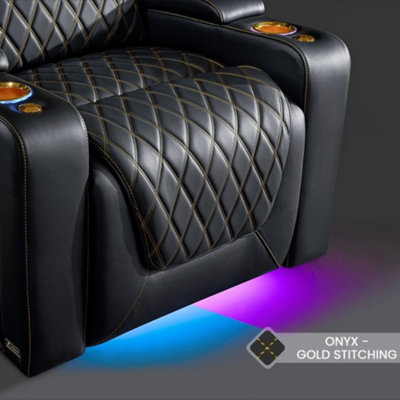 Valencia Oslo Ultimate Luxury Edition Home Theater Seating Row of 5 ...