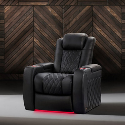 Valencia Tuscany Luxury Edition Home Theater Seating Row of 3 Loveseat ...