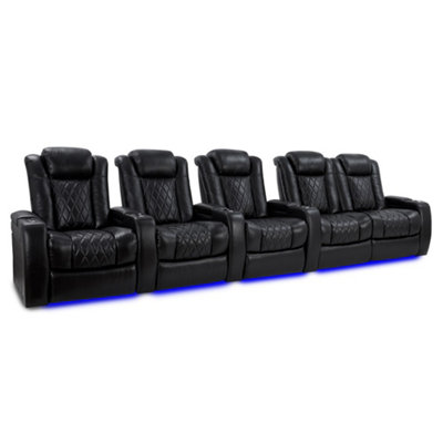 Valencia Tuscany XL Home Theater Seating Row of 5 Loveseat Right ...