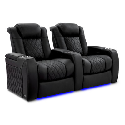 Valencia Tuscany XL Ultimate Luxury Edition Home Theater Seating Row of ...