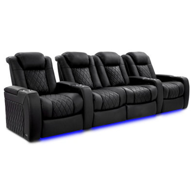 Valencia Tuscany XL Ultimate Luxury Edition Home Theater Seating Row of ...