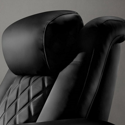 Valencia Tuscany XL Ultimate Luxury Edition Home Theater Seating Row of ...