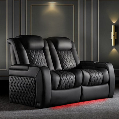 Valencia Tuscany XL Ultimate Luxury Edition Home Theater Seating Row of ...