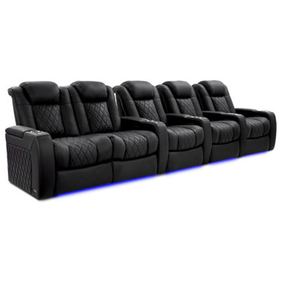 Valencia Tuscany XL Ultimate Luxury Edition Home Theater Seating Row of ...