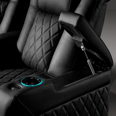 Valencia Tuscany XL Ultimate Luxury Edition Home Theater Seating Row of ...
