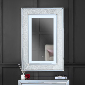 Valentina Grey LED Wall Mirror