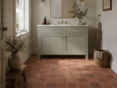 Valenza Autumn Blend Matt Floor Tiles (110 Pack - 5 Box - 2.5m2 Coverage) - Kitchen - 15cm x 15cm - Classic Country Feel