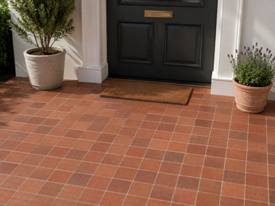 Valenza Autumn Blend Matt Outdoor Floor Tiles (220 Pack - 10 Box - 5m2 Coverage) - Tile - 15cm x 15cm - Classic Country Feel