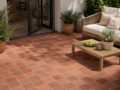 Valenza Autumn Blend Matt Outdoor Floor Tiles (220 Pack - 10 Box - 5m2 Coverage) - Tile - 15cm x 15cm - Classic Country Feel