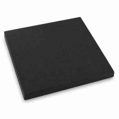 Valenza Black Matt Floor Tiles (440 Pack - 20 Box - 10m2 Coverage) - Playroom - 15cm x 15cm - Classic Country Feel