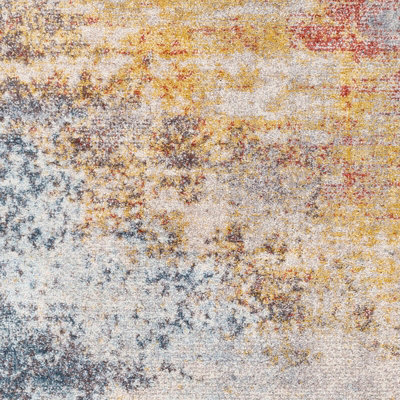 VALERIE Abstract Modern Marble Light Grey Area Rug 140 x 200 cm