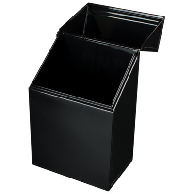 Valiant Firelighter Storage Box - Metal Container with Flip Top Lid