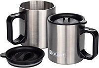 Valiant Insulated Camping Mug Twin Pack