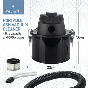 Valiant Portable Ash Vacuum Cleaner