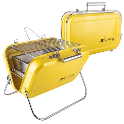 Valiant Portable Picnic and Camping BBQ - Yellow