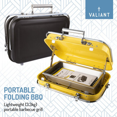 Barbecue Portable Valiant – Camping, Plage, Festival – Charbon – Neuf