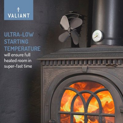Valiant Premium IV Heat Powered Stove Fan | DIY at Bu0026Q