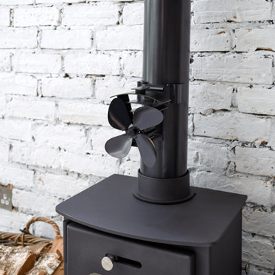 Valiant Remora Magnetic Flue Pipe Stove Fan | DIY at Bu0026Q