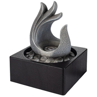 Valiant Tabletop Indoor Water Feature with Flow Control & LED Lighting