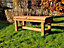 Valley Backless Garden Bench - Timber - L39 X W99.5 X H43 cm - Fully Assembled