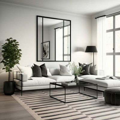 Valley Charcoal Ivory Build Soft Rug Rug 120x170cm for the
