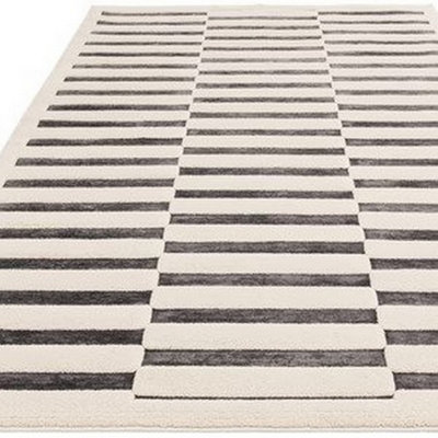 Valley Charcoal Ivory Build Soft Rug Rug 120x170cm for the - 4
