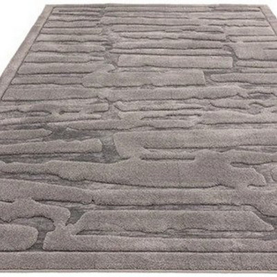 Valley Charcoal Path Soft Rug Rug 120x170cm for the