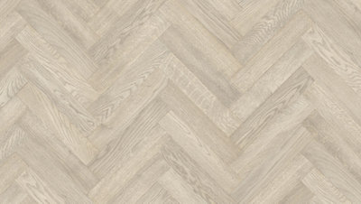 Valley Marton Beige Herringbone Vinyl by Remland (1m x 4m)