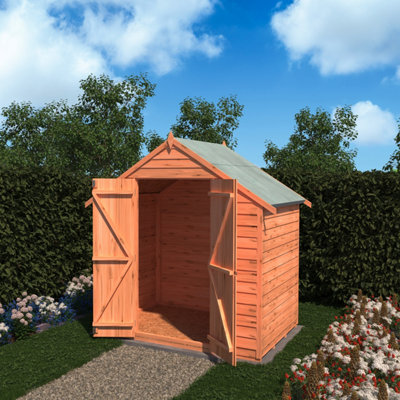 Value Overlap 4x6 with double doors and no windows