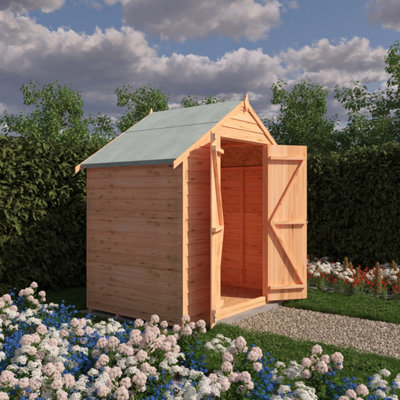 Value Overlap 4x6 with double doors and no windows