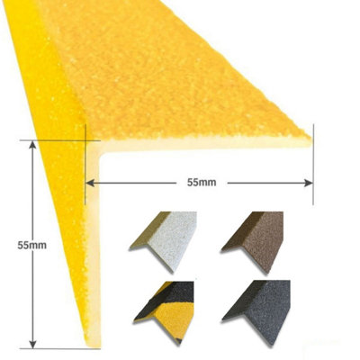 VALUE PACK DEALS GRP Stair & Step Nosing Cover Anti Slip Treads Heavy ...