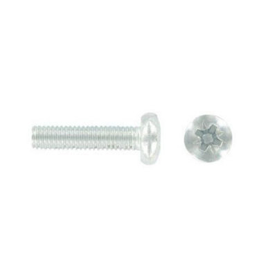 VALUE PACK M5 X 30 POZI PAN MACHINE SCREWS AMP NUTS 7 PER PACK