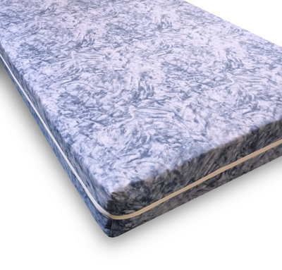 Value Waterproof Mattress with Coil Springs and High Density Foam for Comfort, Rolled, MEDIUM FIRM, 75x190cm, 2FT6