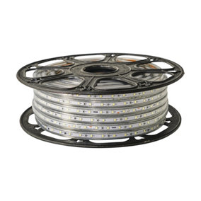 ValueLights 25M 100W LED Rope Strip Light Cool White Bright Decorative Outdoor IP65 Rated