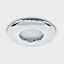 ValueLights 4 Pack Bathroom Shower IP65 Gloss Polished Chrome GU10 Ceiling Downlights